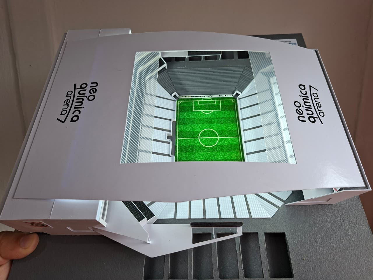 Maquete Neo Química Arena — Edição Colecionador